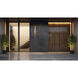 Linea 2 Light 31.3 inch Coastal Burnished Steel Outdoor Wall Sconce