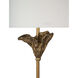 Monet 30 inch 100.00 watt Antique Gold Table Lamp Portable Light