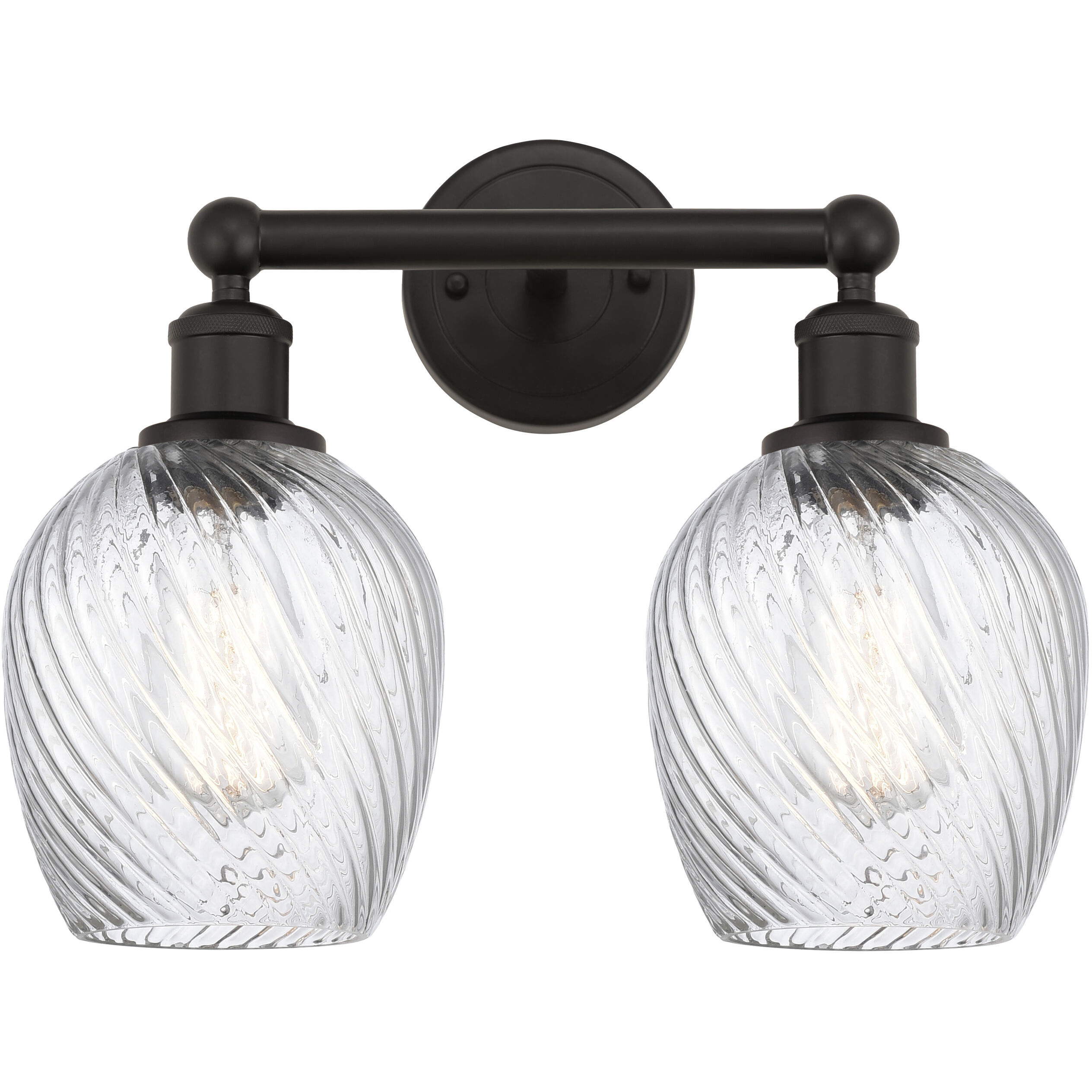 Edison Salina 2 Light 14 inch Oil Rubbed Bronze Bath Vanity Light Wall Light