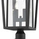 Seoul 2 Light 93.25 inch Black Outdoor Post Mounted Fixture in 22.75