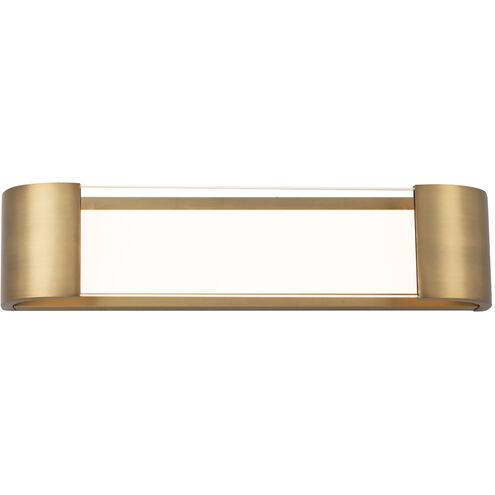 Melrose LED 22 inch Aged Brass Bath Vanity & Wall Light, dweLED