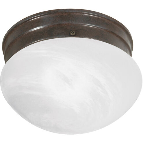 Brentwood 1 Light 8 inch Old Bronze Flush Mount Ceiling Light