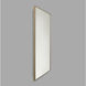 Cadre 30 X 30 inch Satin Brass Backlit Wall Mirror