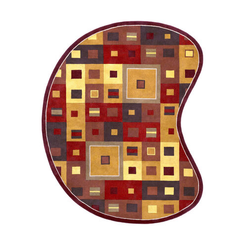 Forum 120 X 96 inch Brown and Brown Area Rug, Wool