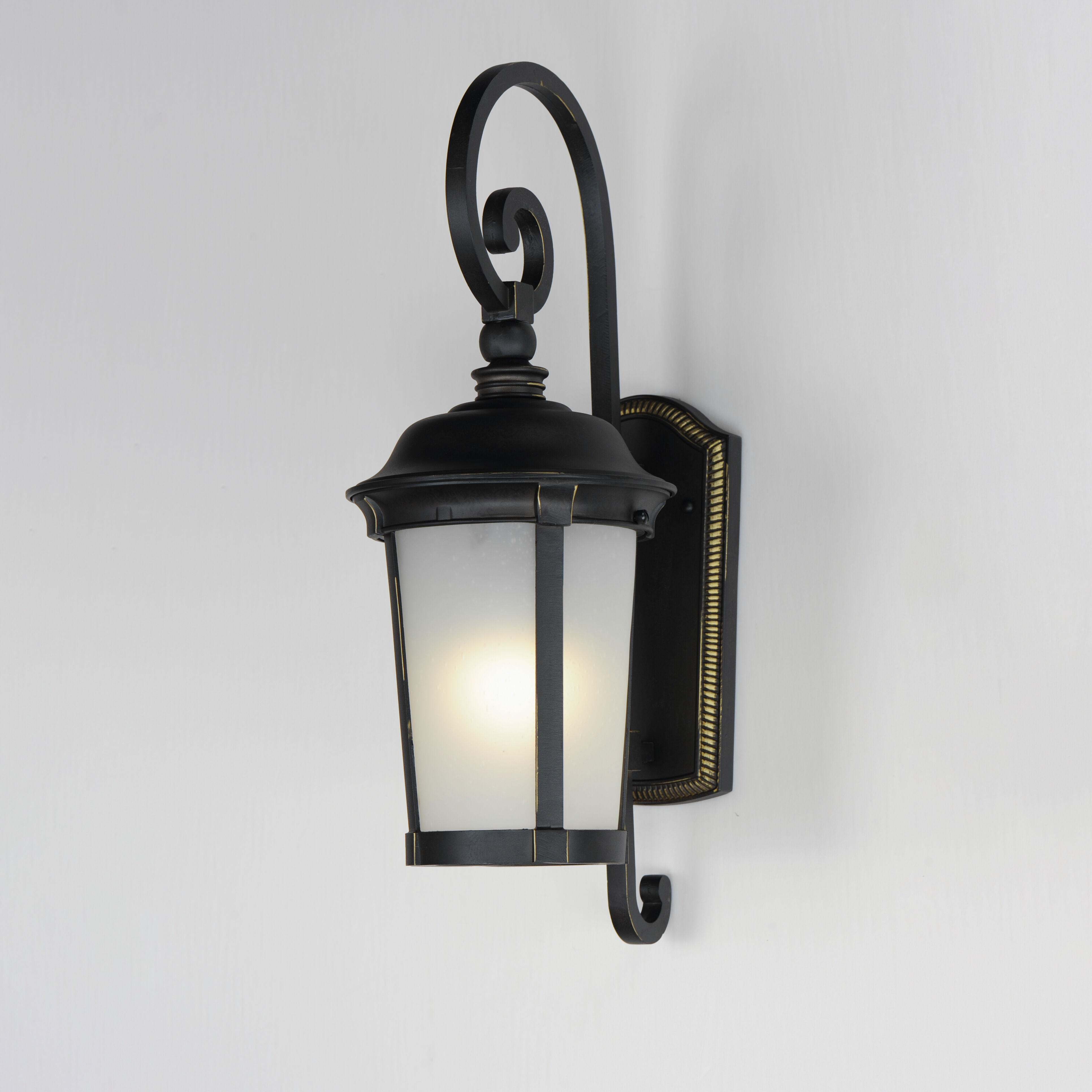 Dover LED E26 LED 20 inch Bronze Outdoor Wall Mount