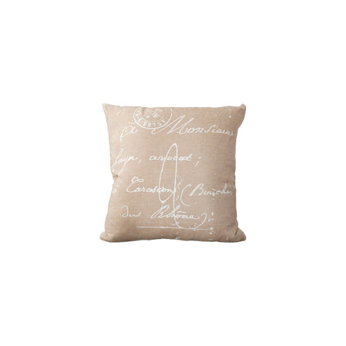 Montpellier 18 X 18 inch Cream/Camel Pillow Kit