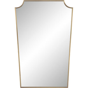 Brigid 36 X 24 inch Burnished Brass Wall Mirror