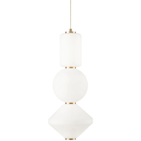 Dango LED 12 inch Oxidized Gold Pendant Ceiling Light