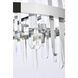Serena 10 Light 20 inch Chrome Pendant Ceiling Light