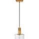 Thomas O'Brien Iris 1 Light 7.5 inch Hand-Rubbed Antique Brass Pendant Ceiling Light