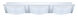 Wasao LED 25 inch Chrome Vanity Wall Ceiling Dual Mount Wall Light