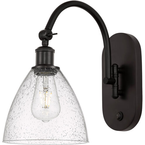 Ballston Dome 1 Light 8 inch Oil Rubbed Bronze Sconce Wall Light
