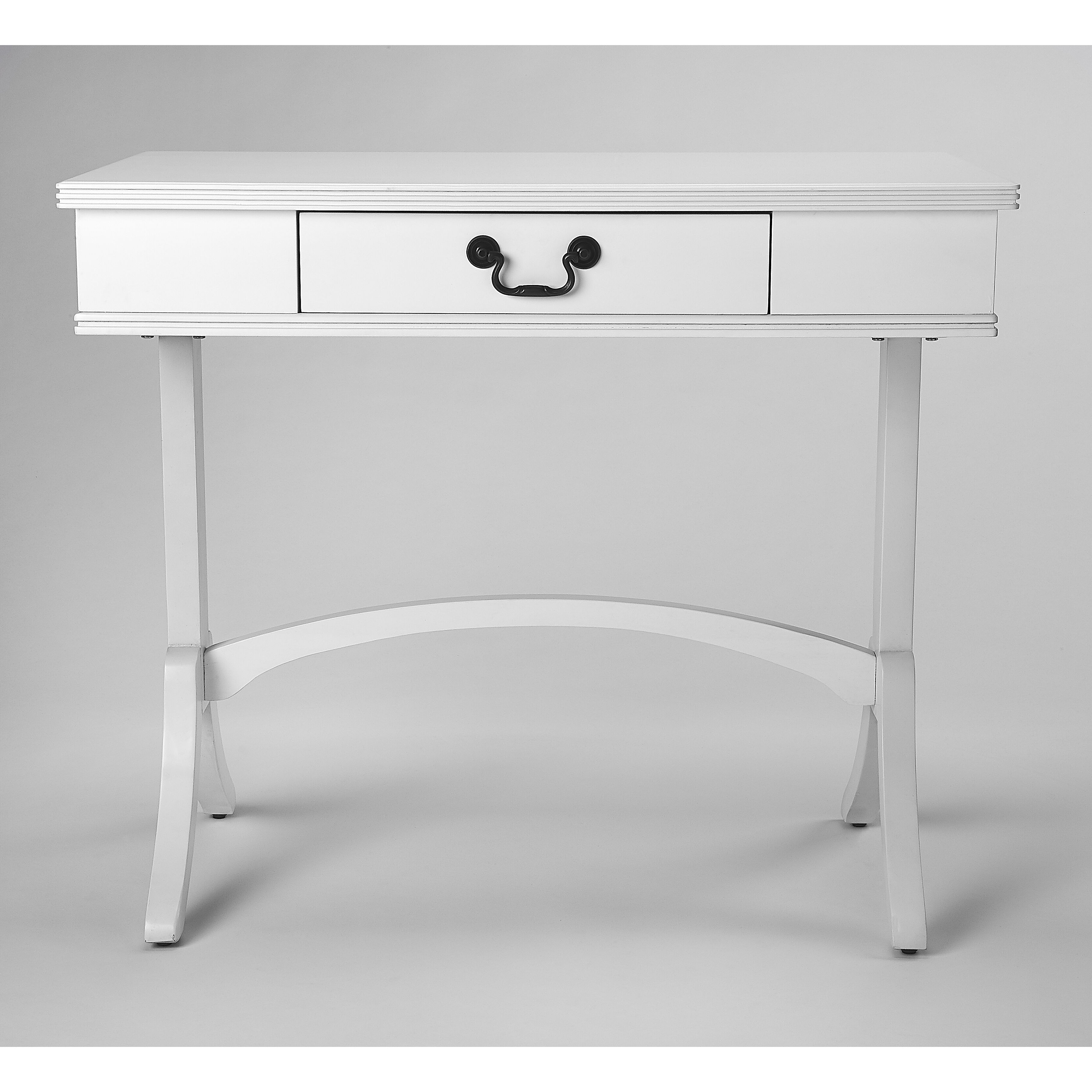 Masterpiece Alta  36 X 20 inch White Desk & Secretary