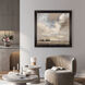 Distant Trees Brown and Blue and Multi and Neutral Framed Art