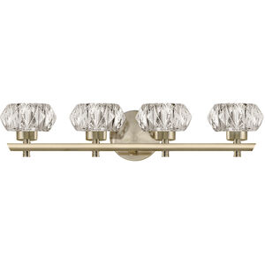Basin LED 22 inch Brass Vanity Light Wall Light