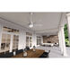 Brazos 52 inch Fresh White Outdoor Ceiling Fan