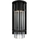 Offshore LED 10.5 inch Black Outdoor Wall Light, dweLED
