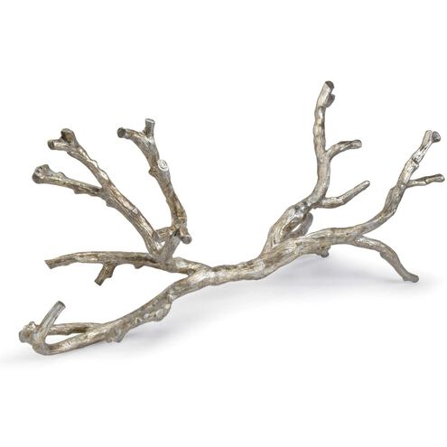 Branch Silver Leaf Objet