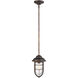 Dylan 1 Light 8 inch Oil-Rubbed Bronze Exterior Convertible Mini-Pendant in Oil Rubbed Bronze