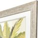 Oasis Palm Green and Turquoise and Yellow and Brown Framed Art, Propac