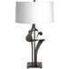 Antasia 27.4 inch 100 watt Oil Rubbed Bronze Table Lamp Portable Light in Natural Anna