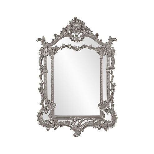 Arlington 49 X 34 inch Glossy Nickel Wall Mirror