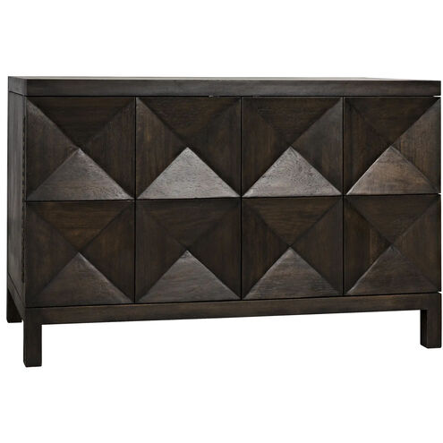 Quadrant 51.5 X 23 inch Ebony Walnut Sideboard, 2 Door