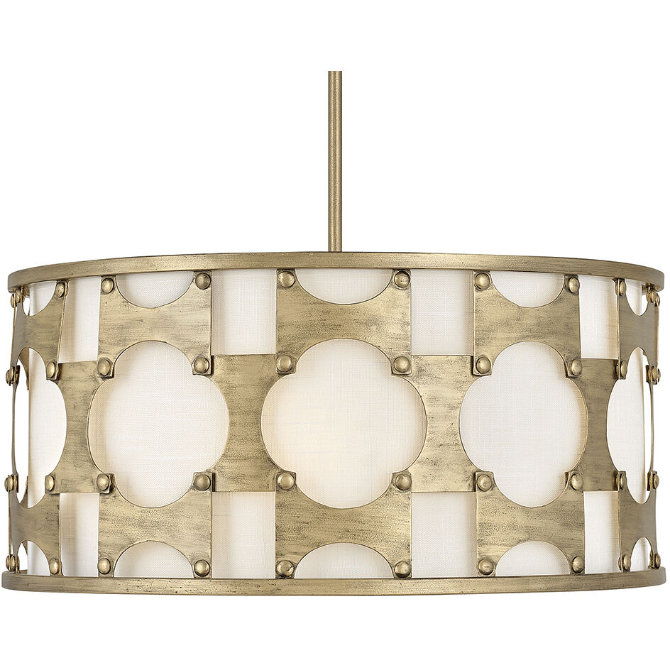 Carter 5 Light 21 inch Burnished Gold Indoor Chandelier Ceiling Light