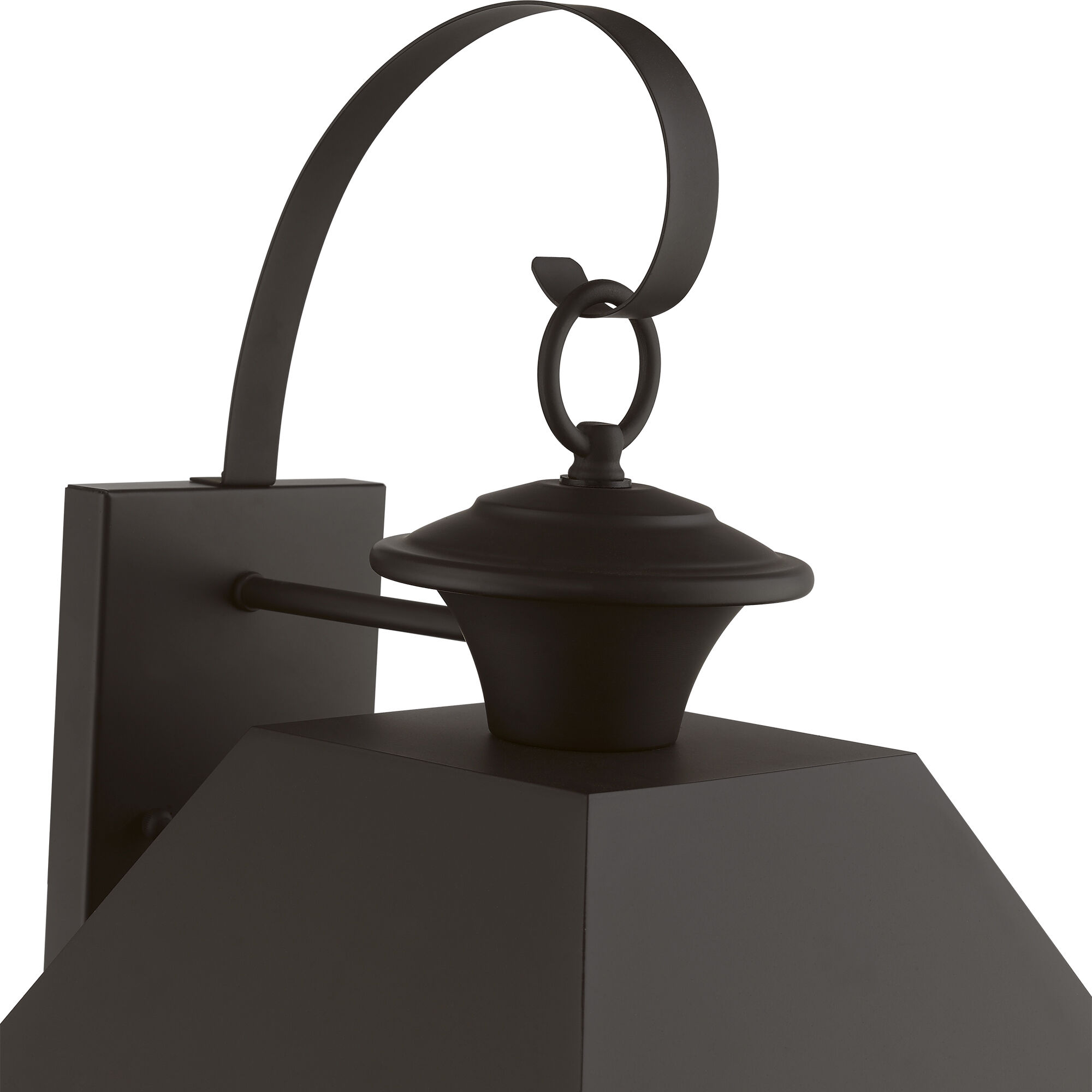 Wentworth 3 Light 22 inch Bronze with Antique Brass Finish Cluster Outdoor Wall Lantern, Large