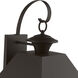 Wentworth 3 Light 22 inch Bronze with Antique Brass Finish Cluster Outdoor Wall Lantern, Large