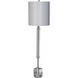 Canada 33 inch 100.00 watt Polished Nickel Table Lamp Portable Light