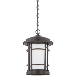 Barrister LED 9 inch Burnished Bronze Outdoor Hanging Lantern