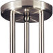 Springdale 2 Light 20 inch Satin Nickel Pendant Ceiling Light