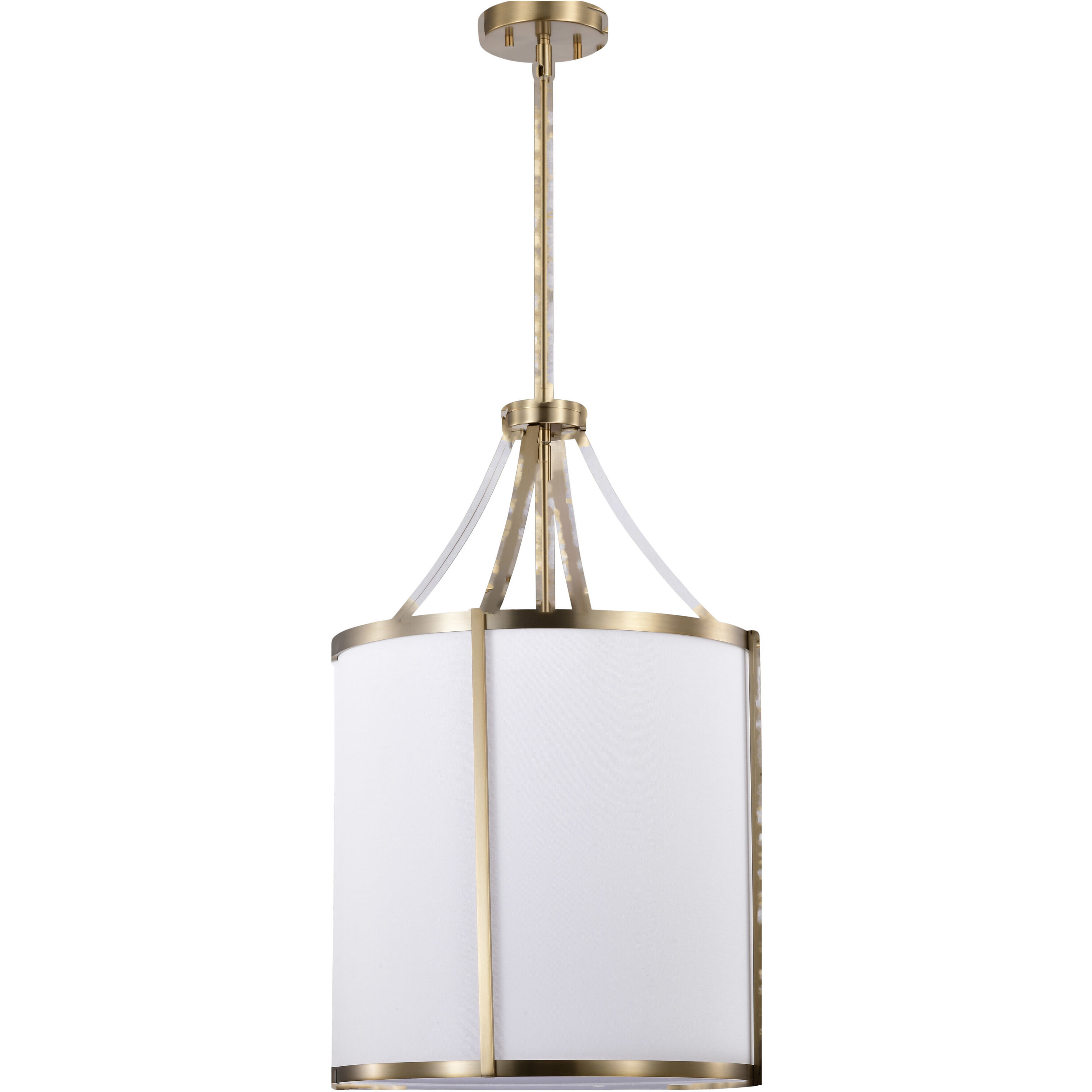 Easton 3 Light 16 inch Burnished Brass Pendant Ceiling Light
