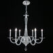 Habsburg 6 Light 30 inch Polished Chrome Chandelier Ceiling Light, Schonbek Signature