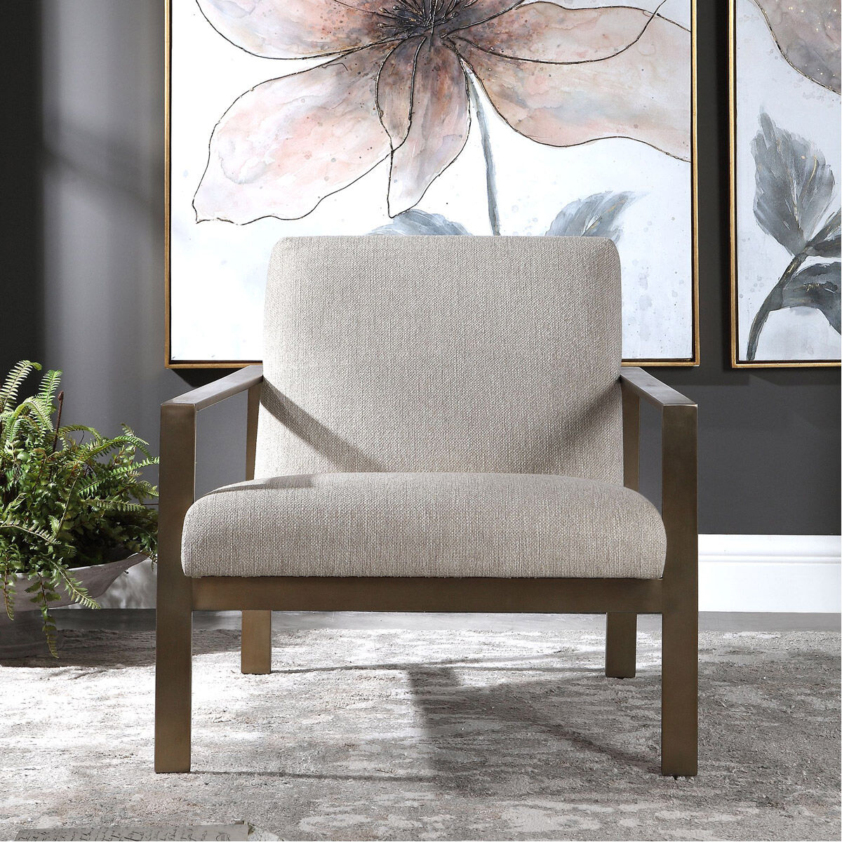 Wills Accent Chair, Contemporary