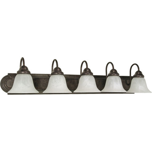 Ballerina 5 Light 36 inch Old Bronze Vanity Light Wall Light