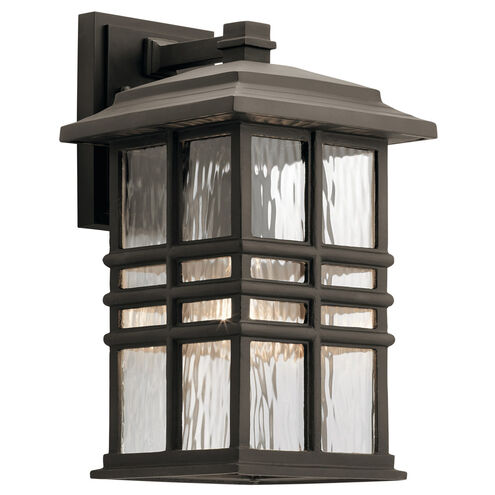 Beacon Square 1 Light 14 inch Olde Bronze Outdoor Wall, Medium