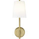 Winward 1 Light 6 inch Rubbed Brass Wall Sconce Wall Light