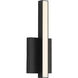 Marque LED 4.5 inch Midnight Black Vanity Light Wall Light