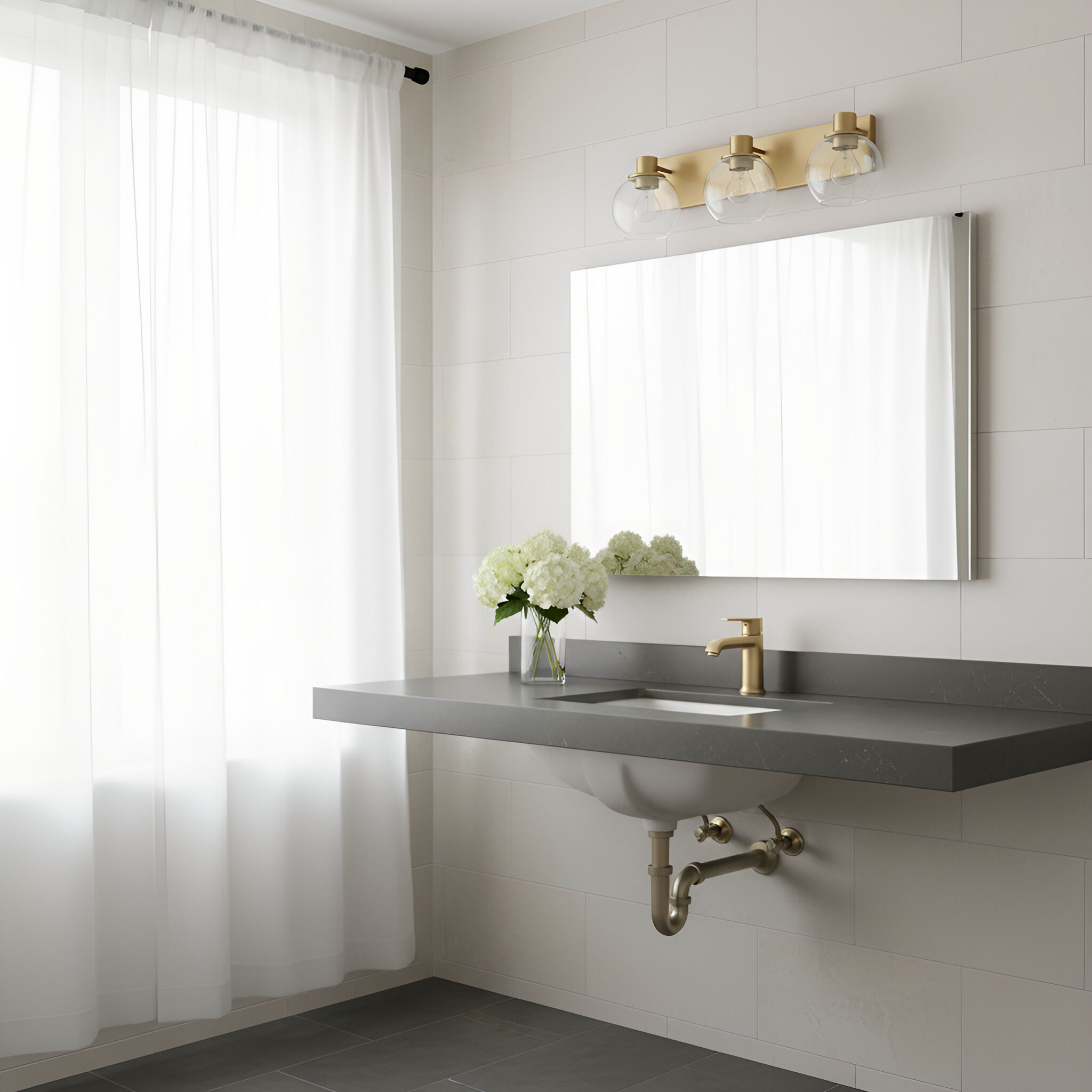 Rito 3 Light 23.13 inch Bathroom Vanity Light