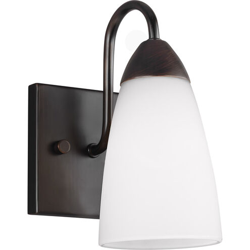 Seville 1 Light 4.75 inch Bronze Wall Bath Fixture Wall Light