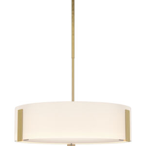 Impressions 3 Light 18.4 inch Modern Brass Pendant Ceiling Light