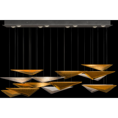 Volo 8 Light 58 inch Silver Pendant Ceiling Light