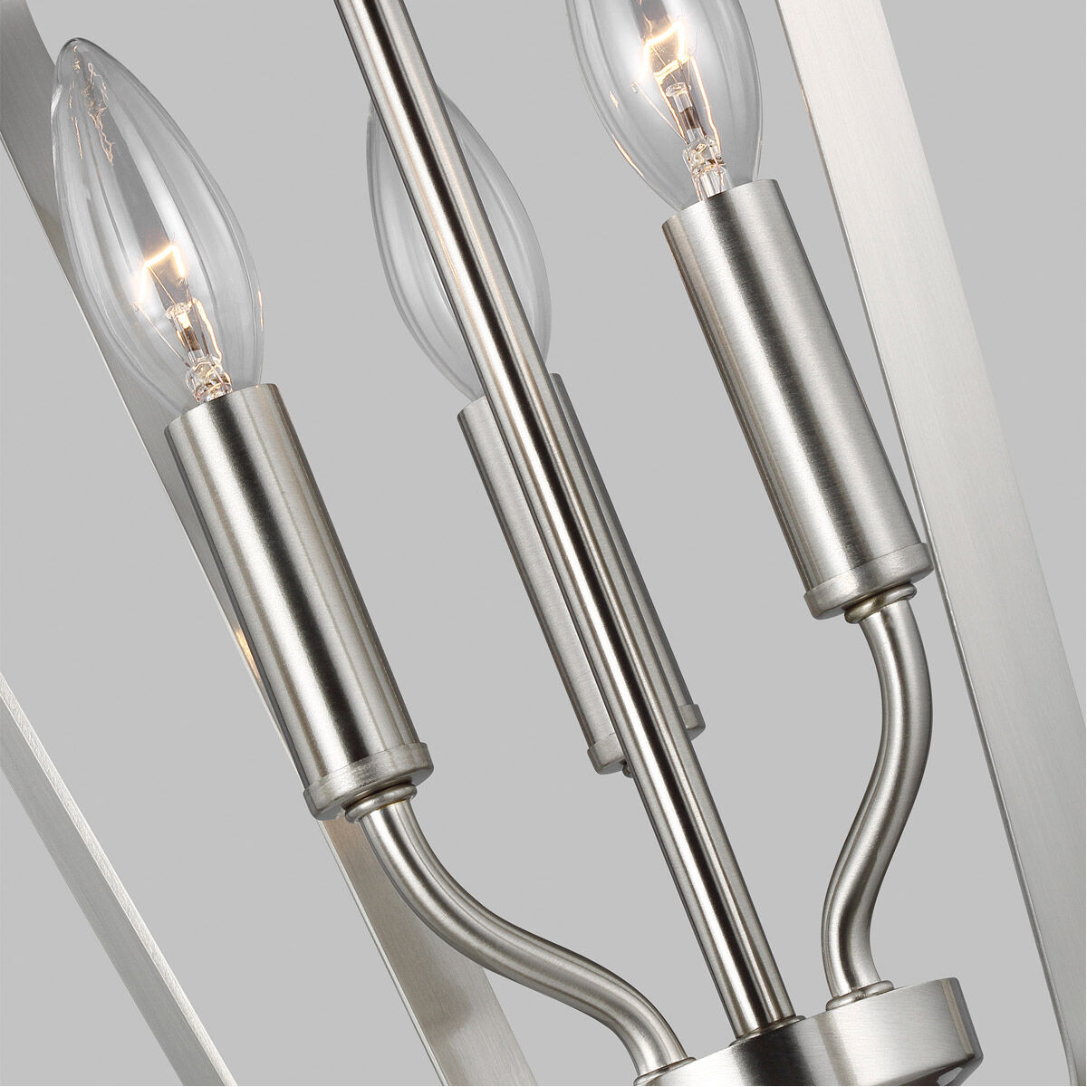 Romee LED 12.88 inch Brushed Nickel Foyer Pendant Ceiling Light, Small