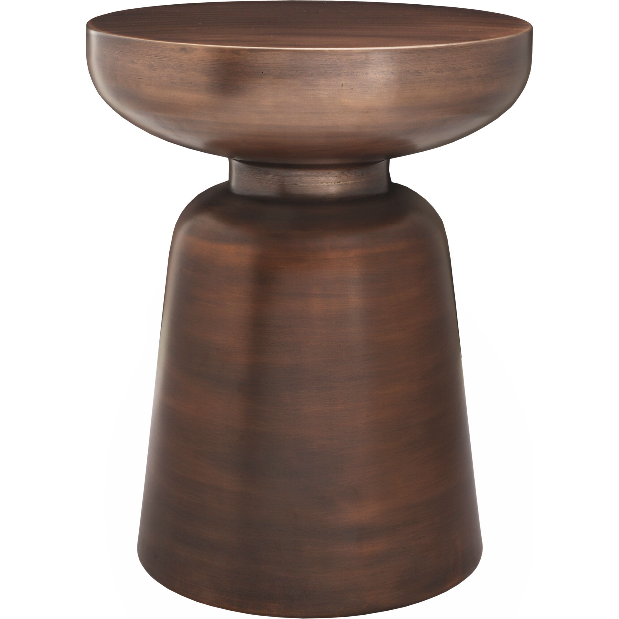 Arthur 19 X 15 inch OT Antique Copper Accent Table