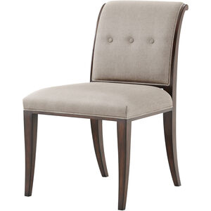 The Keno Bros. Collection Snappy Mahogany and Fabric Dining Chair