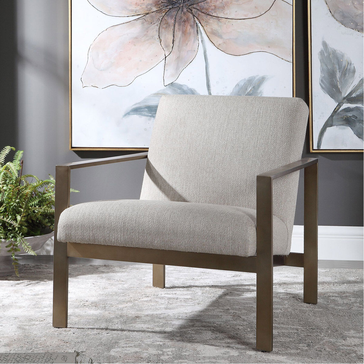 Wills Accent Chair, Contemporary