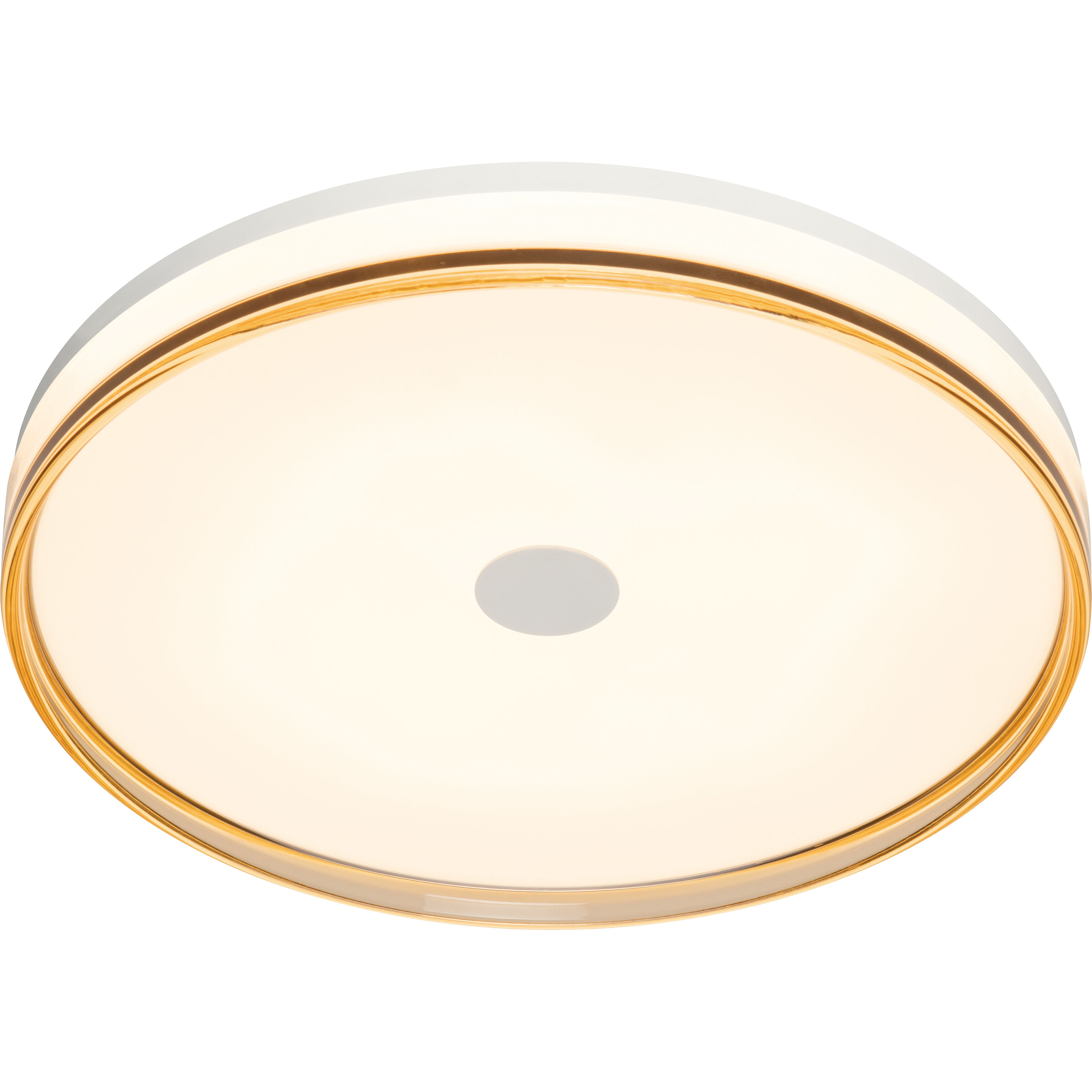 Luna LED 19.8 inch Smoke Brown Flush Mount Ceiling Light