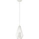 Quintus 1 Light 9.25 inch Gloss White Pendant Ceiling Light